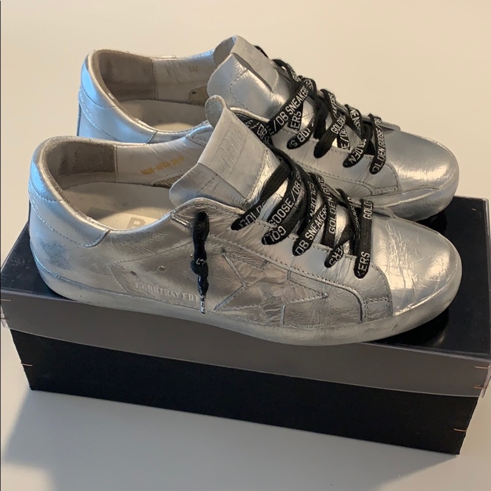 Golden Goose superstar silver Limited edition